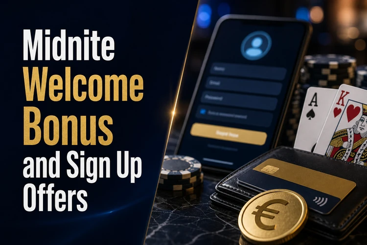 Midnite Welcome Bonus and Sign Up Offers